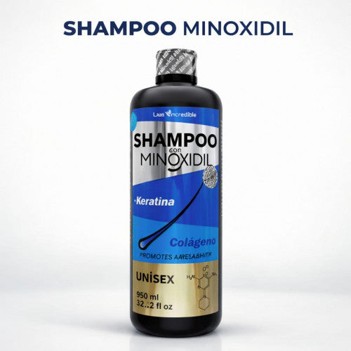 Shampoo Minoxidil Green Royalty – Crecimiento y Fuerza en Cada Gota