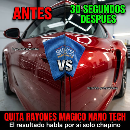Quita Rayones Magico Nano Tecnologia |  Borra Rayones de tu Carro en Segundos |  Sin Taller Sin Quimicos Sin Costo |  Envio Express Guatemala