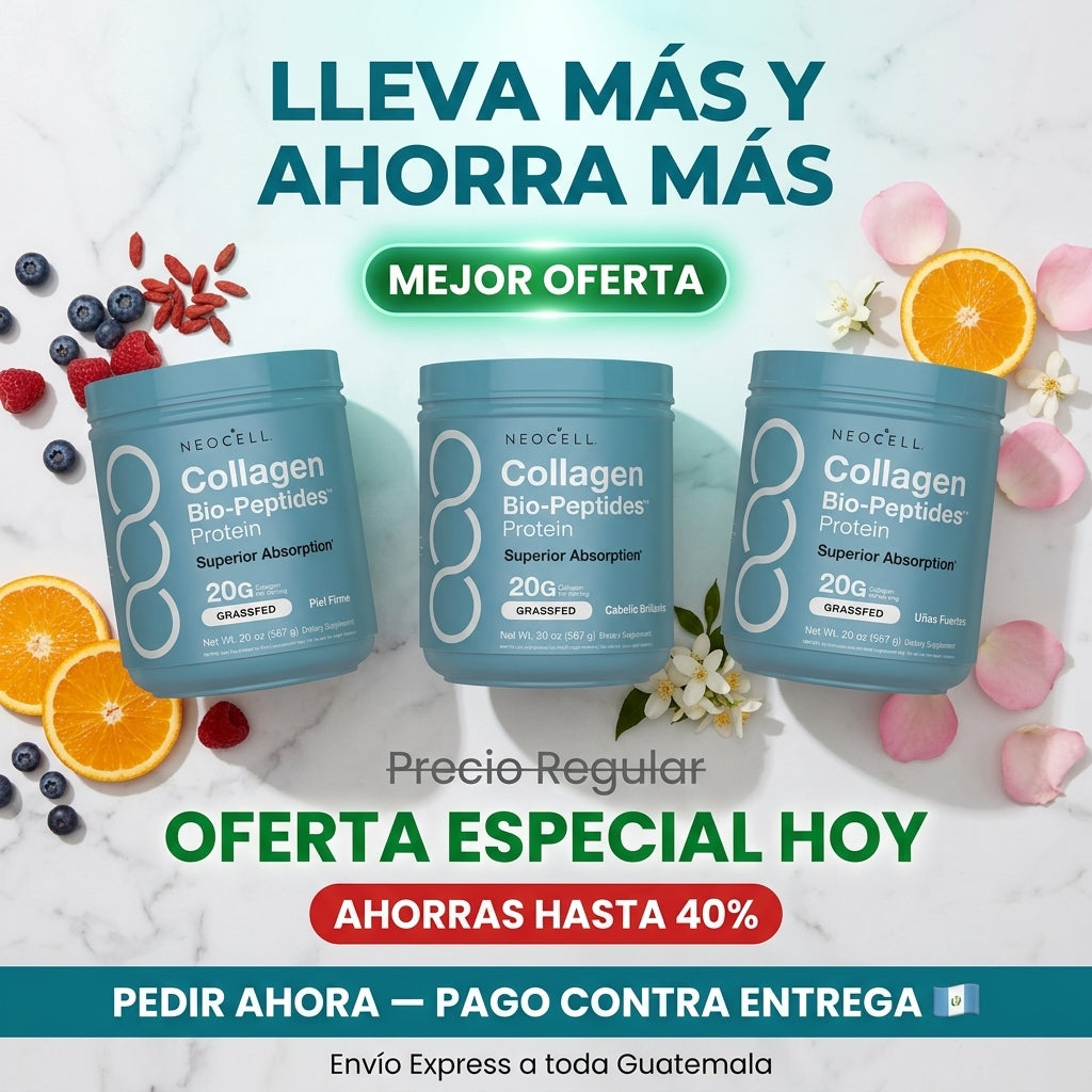 Biopéptidos de Colágeno Neocell | ¡Un suplemento, múltiples beneficios!