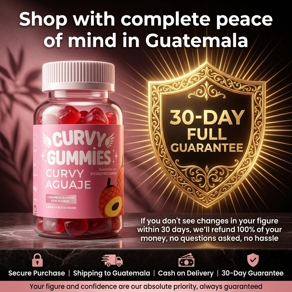Curvy Gummies Aguaje y Fenogreco 60  Gomitas | Curvas Naturales Sin Hormonas  | Fitoestrógenos Naturales | Envio  Express Guatemala