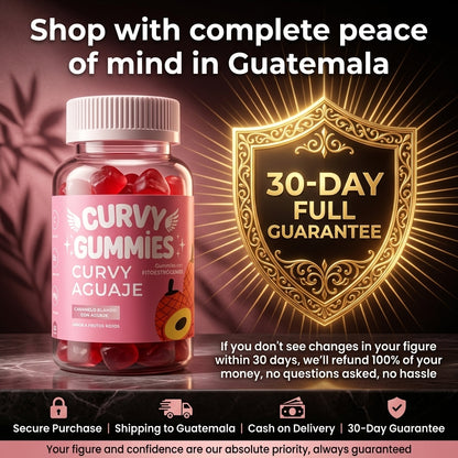 Curvy Gummies Aguaje y Fenogreco 60  Gomitas | Curvas Naturales Sin Hormonas  | Fitoestrógenos Naturales | Envio  Express Guatemala