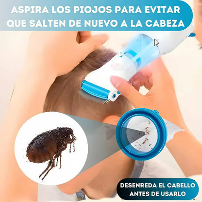 PEINE ELÉCTRICO PARA PIOJOS Y LIENDRES 🌟🌟 + ENVÍO GRATIS