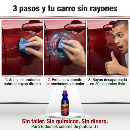 Quita Rayones Magico Nano Tecnologia |  Borra Rayones de tu Carro en Segundos |  Sin Taller Sin Quimicos Sin Costo |  Envio Express Guatemala