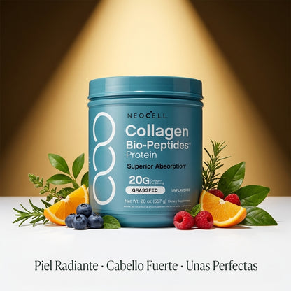 NeoCell Colágeno — Piel Radiante, Cabello Fuerte y Uñas Perfectas en Semanas ✨