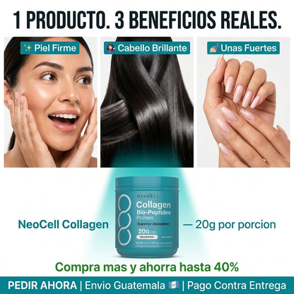 Biopéptidos de Colágeno Neocell | ¡Un suplemento, múltiples beneficios!