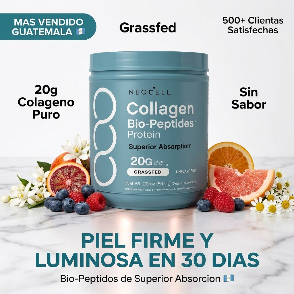 Biopéptidos de Colágeno Neocell | ¡Un suplemento, múltiples beneficios!