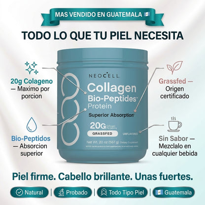 Biopéptidos de Colágeno Neocell | ¡Un suplemento, múltiples beneficios!