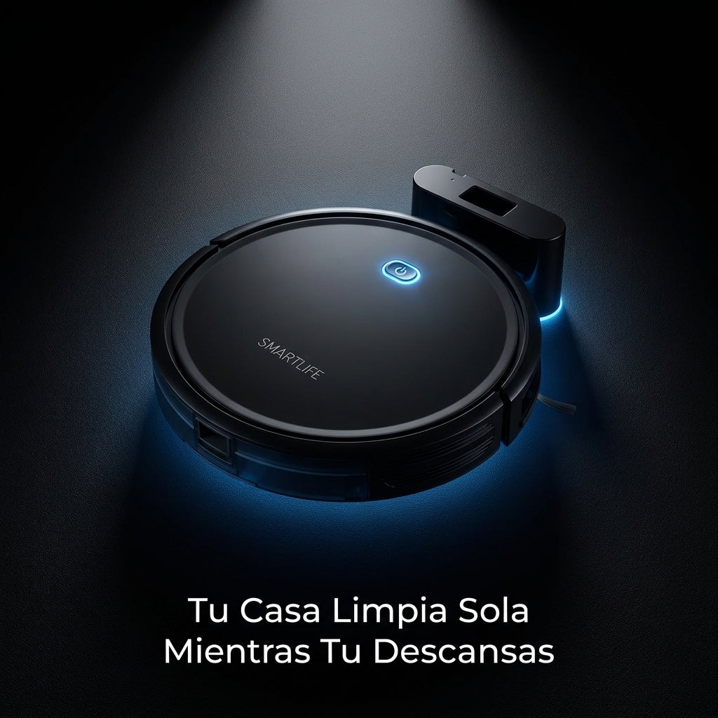 Robot Aspirador Smart Life — Limpia Tu Casa Solo Mientras Tú Descansas ✨