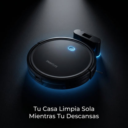 Robot Aspirador Smart Life — Limpia Tu Casa Solo Mientras Tú Descansas ✨