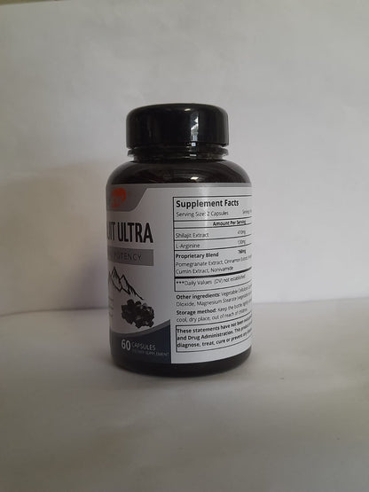 Shilajit ULTRA – Potencia Masculina Sin Límites,Recupera Tu Fuerza, Energía y Rendimiento