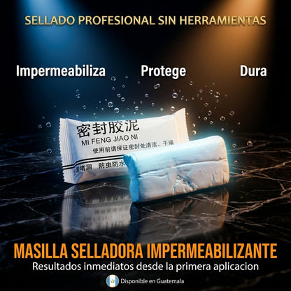 Masilla Selladora Impermeabilizante | Sella Huecos  en 30 Segundos Sin Herramientas | Anti-insectos y  Anti-humedad | Envio Express Guatemala 🇬🇹