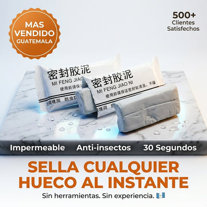 Masilla Selladora Impermeabilizante | Sella Huecos  en 30 Segundos Sin Herramientas | Anti-insectos y  Anti-humedad | Envio Express Guatemala 🇬🇹