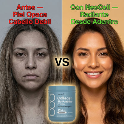 NeoCell Colágeno — Piel Radiante, Cabello Fuerte y Uñas Perfectas en Semanas ✨