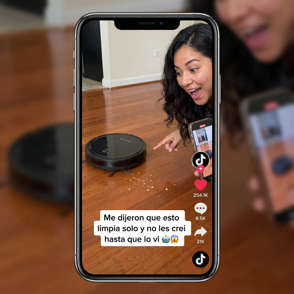 Robot Aspirador Smart Life — Limpia Tu Casa Solo Mientras Tú Descansas ✨