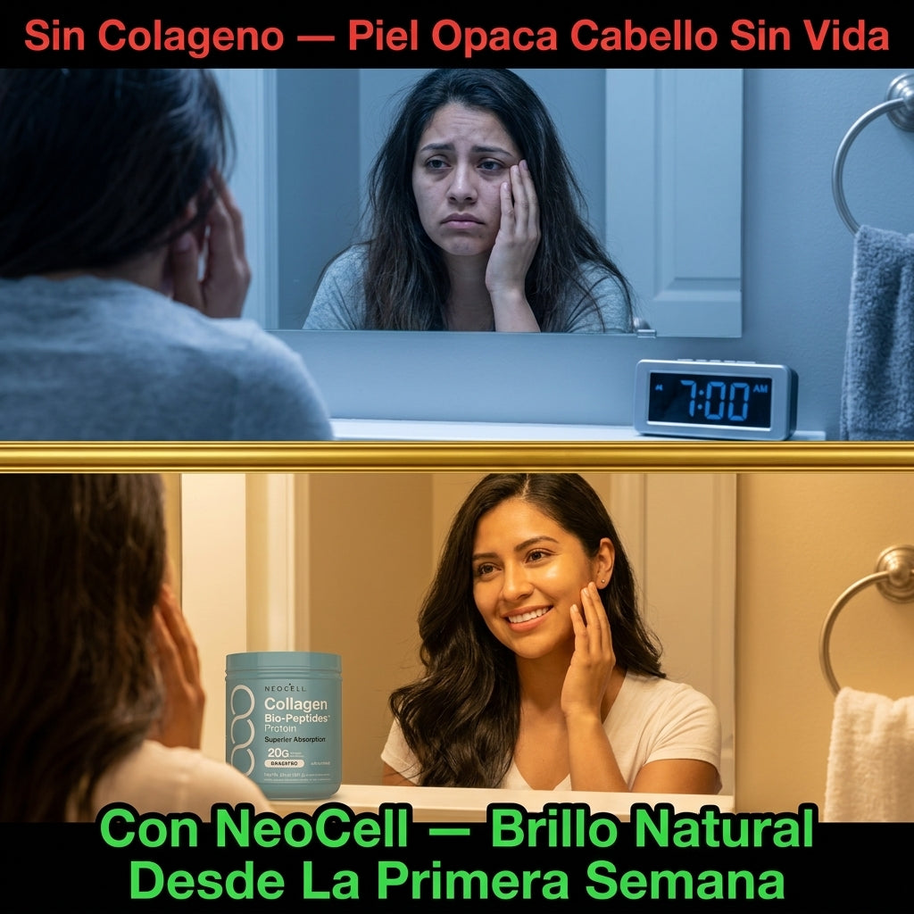 NeoCell Colágeno — Piel Radiante, Cabello Fuerte y Uñas Perfectas en Semanas ✨