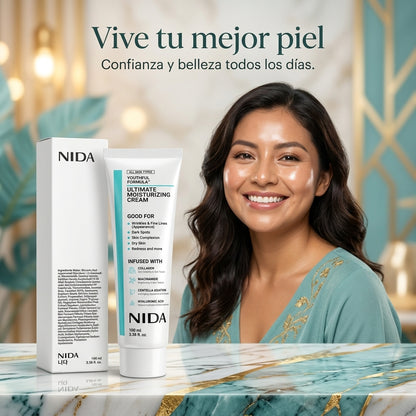 NIDA Cream: Hidratación Total y Luminosidad