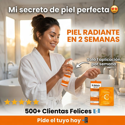 Dr. Melaxin Peel Shot + Regalo Sorpresa | Exfoliante  con Ácido Kójico, Cúrcuma y Niacinamida | Piel  Luminosa Sin Manchas | Envío Guatemala 🇬🇹