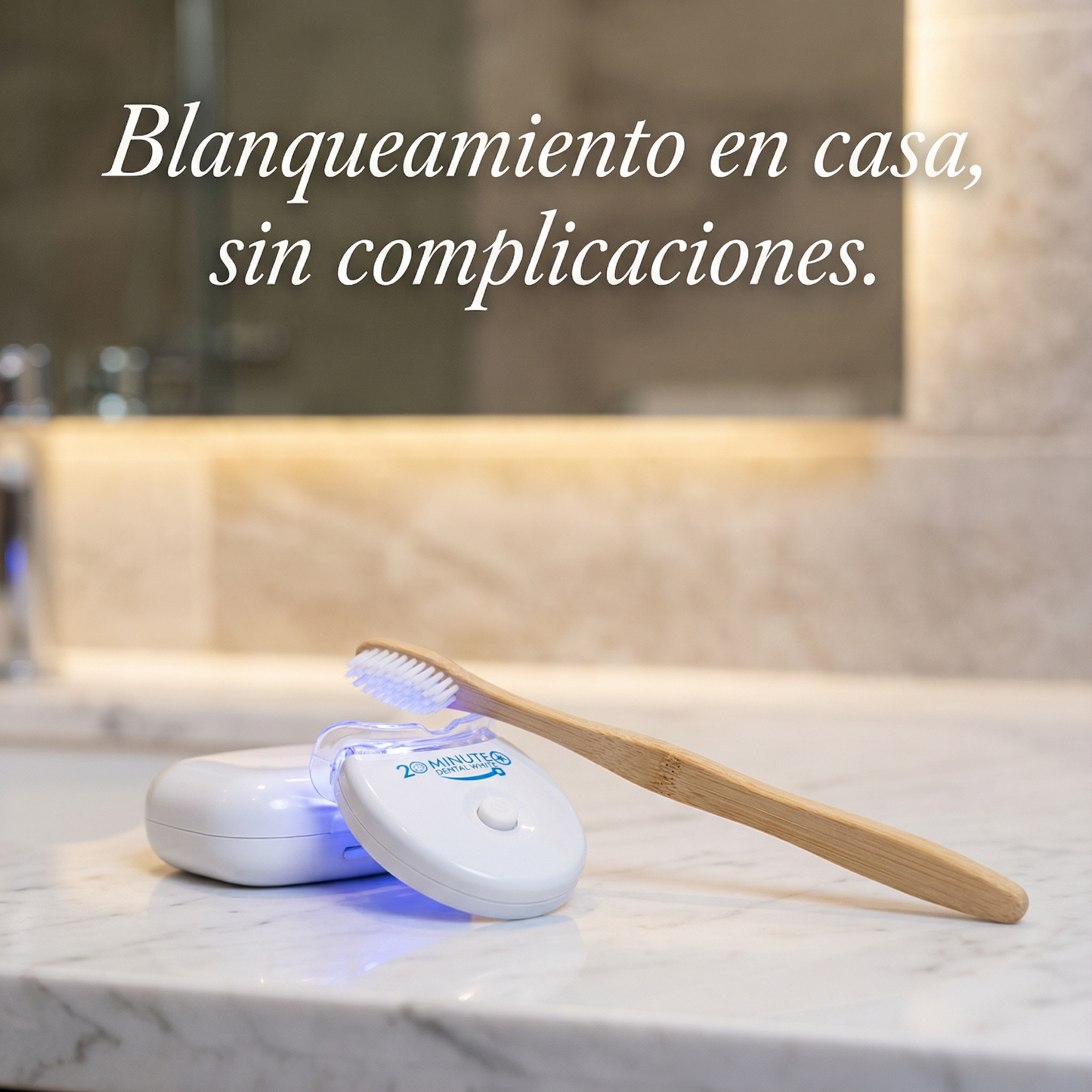 BLANQUEADOR DENTAL DE LUZ LED