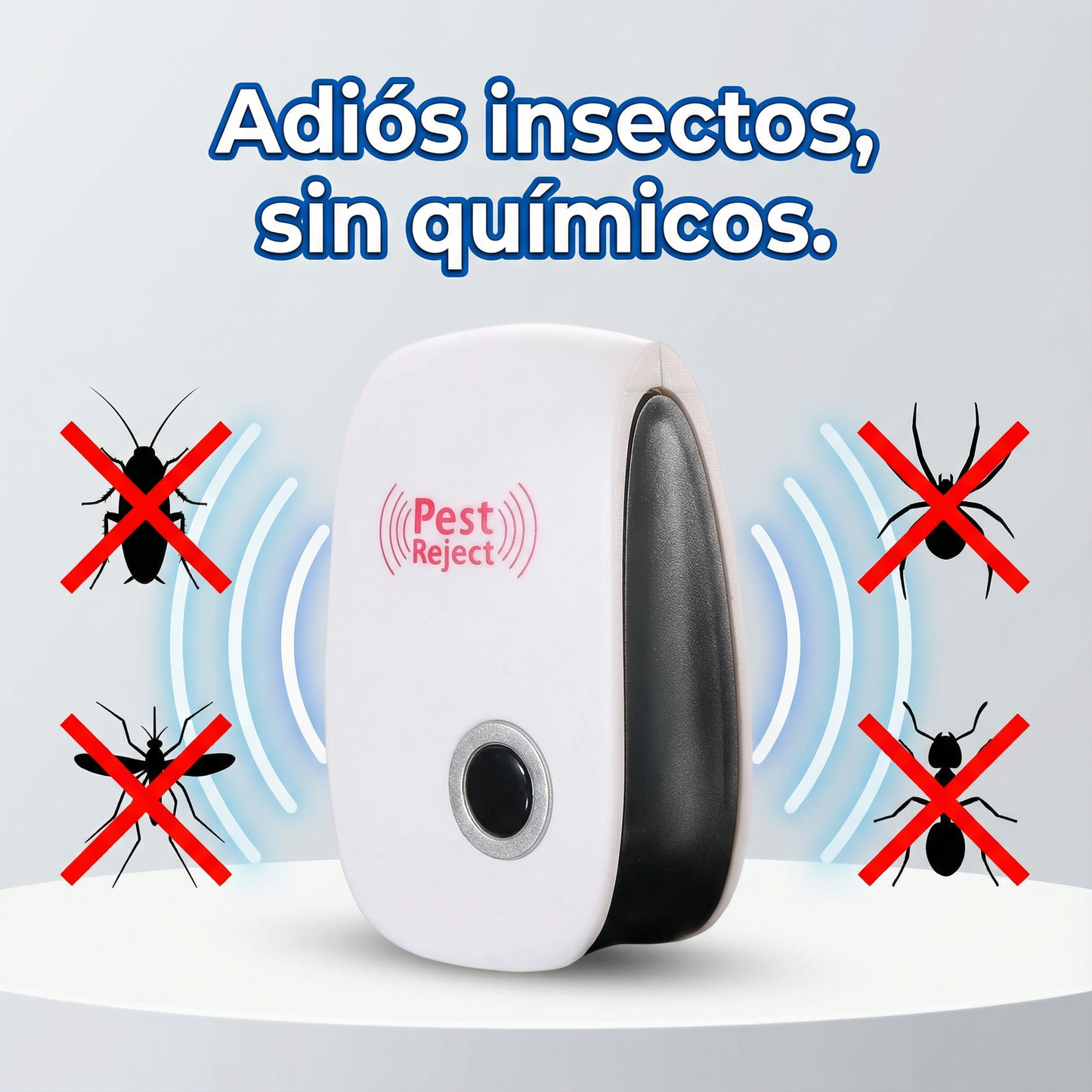 Pest Reject® – Repelente Electrónico Ultrasónico para el Hogar