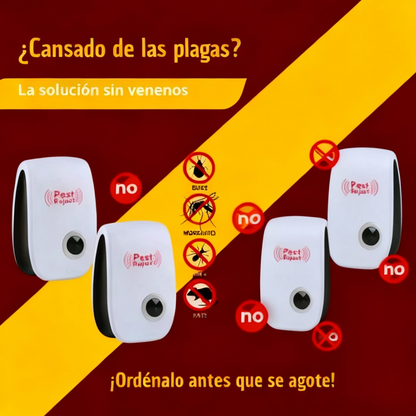Pest Reject® – Repelente Electrónico Ultrasónico para el Hogar