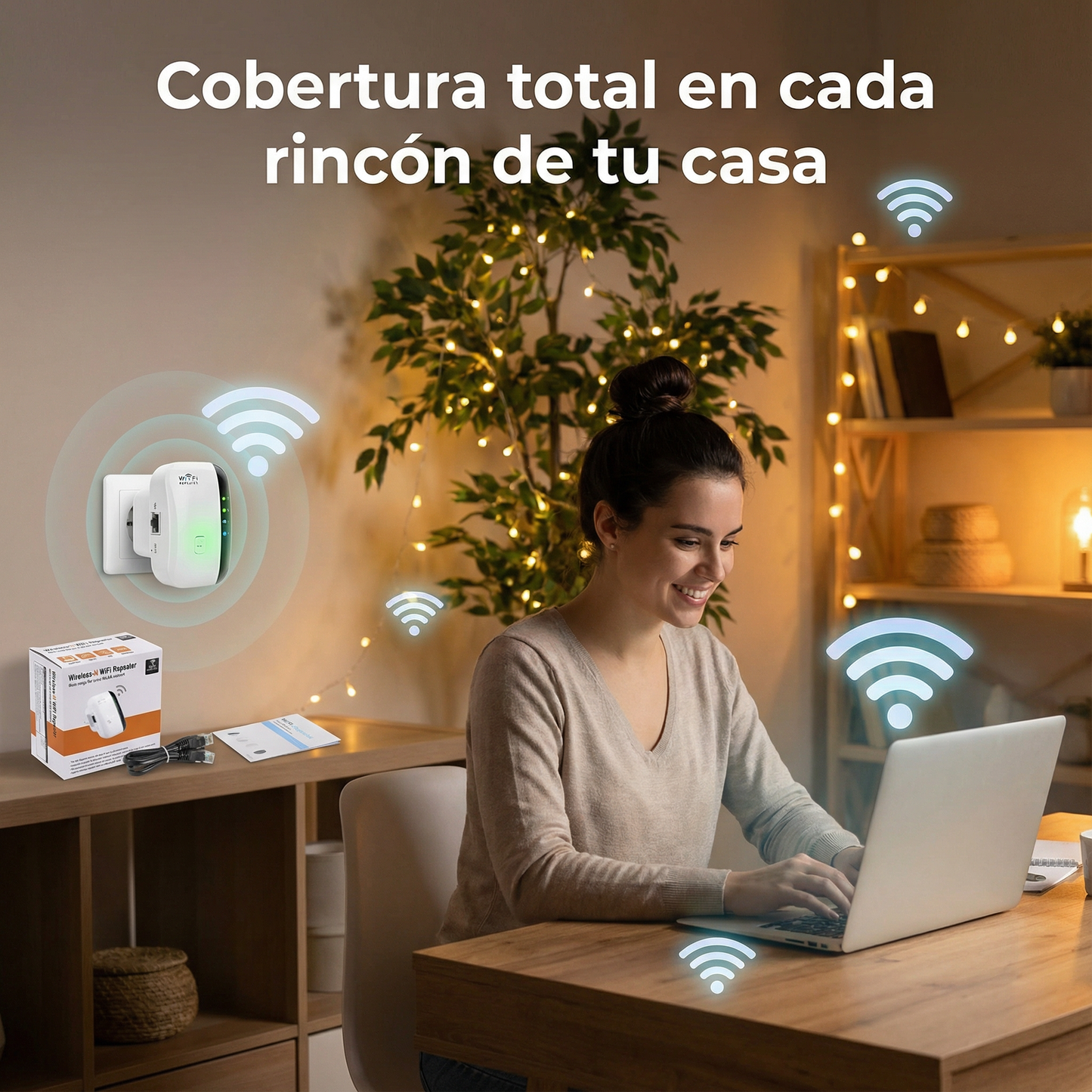 Repetidor de Wi-Fi 300mbps