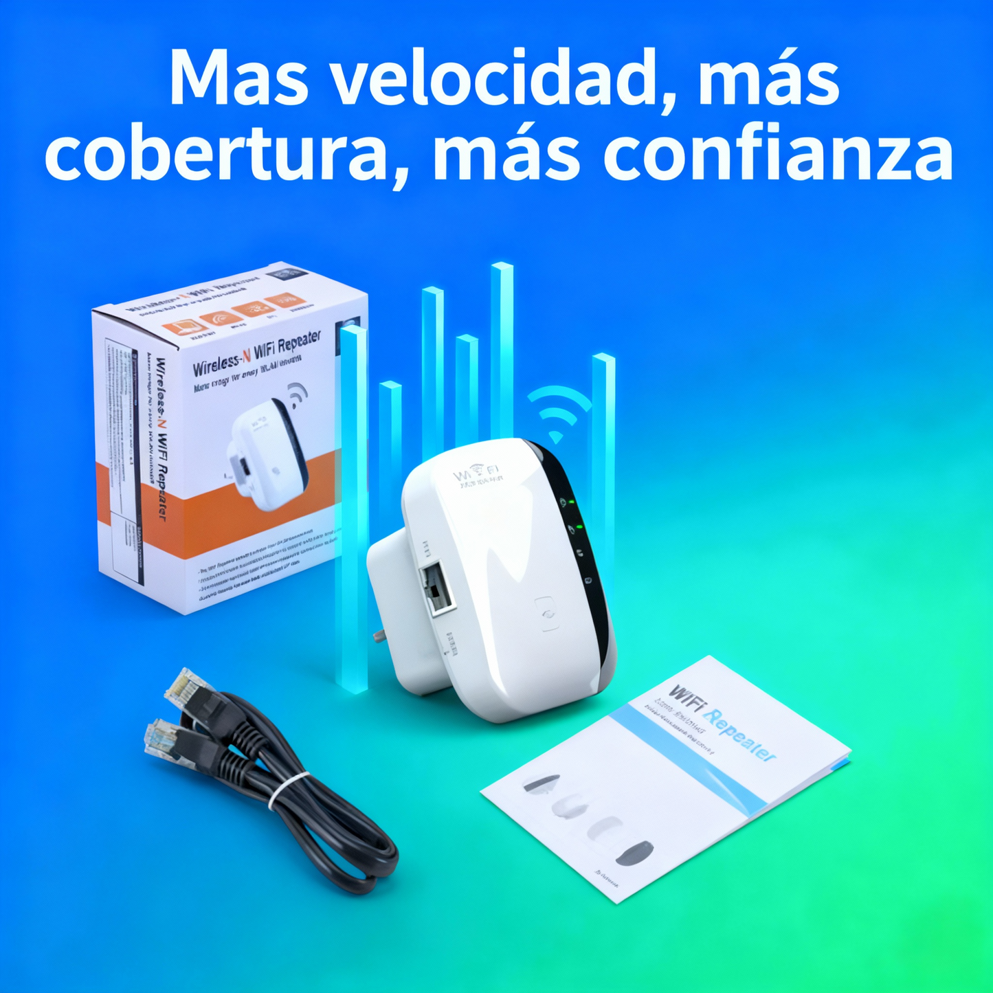 Repetidor de Wi-Fi 300mbps