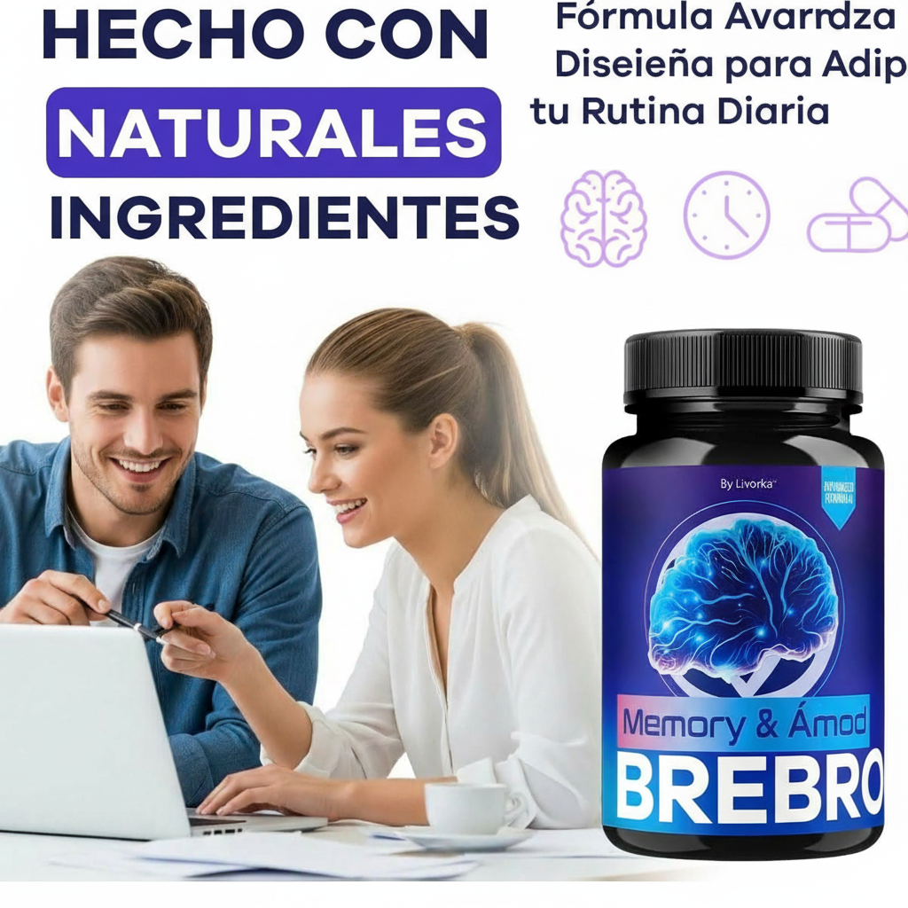 🧠 NeuroVibBrian® Suplemento avanzado para el Cerebro, Ánimo y Nervios EL ORIGINAL