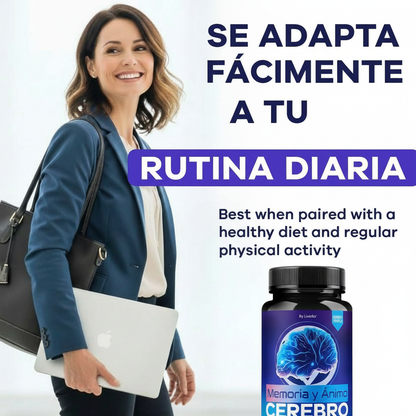 🧠 NeuroVibBrian® Suplemento avanzado para el Cerebro, Ánimo y Nervios EL ORIGINAL