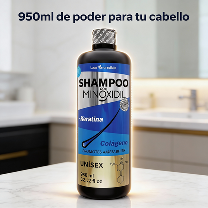 Shampoo Minoxidil Green Royalty – Crecimiento y Fuerza en Cada Gota