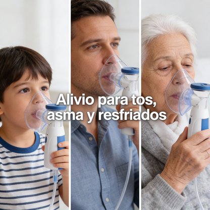 Nebulizador y Atomizador Portátil para Niños y Adultos| Envio Grátis! (SOLO HOY)