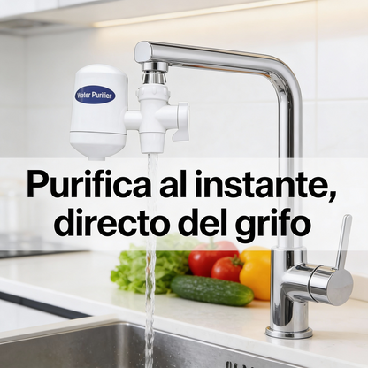 Purificador de Agua para Grifo – Filtración Instantánea y Segura