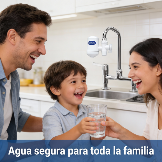 Purificador de Agua para Grifo – Filtración Instantánea y Segura