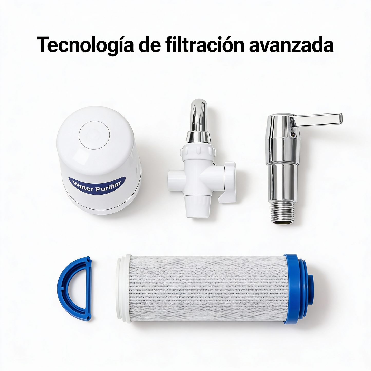 Purificador de Agua para Grifo – Filtración Instantánea y Segura