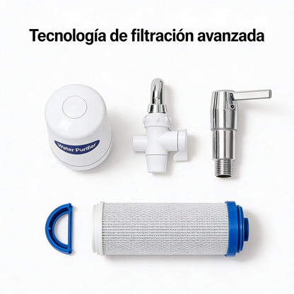 Purificador de Agua para Grifo – Filtración Instantánea y Segura