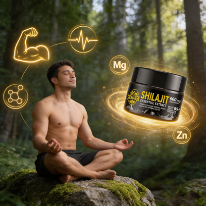 Shilajit Power Extract – Fuerza, Testosterona y Dominio Total