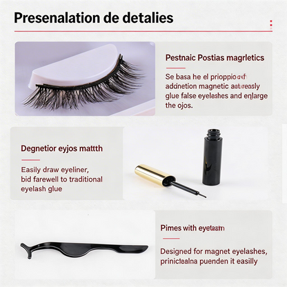 KIT DE PESTAÑAS MAGNÉTICAS – Belleza instantánea sin pegamento