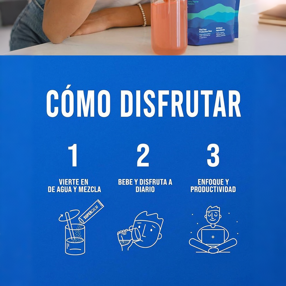 SUPRACALM — Encuentra tu flujo productivo, Tu ritual para el equilibrio y la productividad