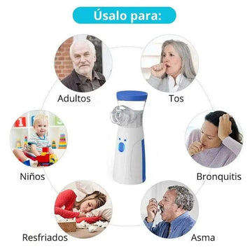 Nebulizador y Atomizador Portátil para Niños y Adultos| Envio Grátis! (SOLO HOY)