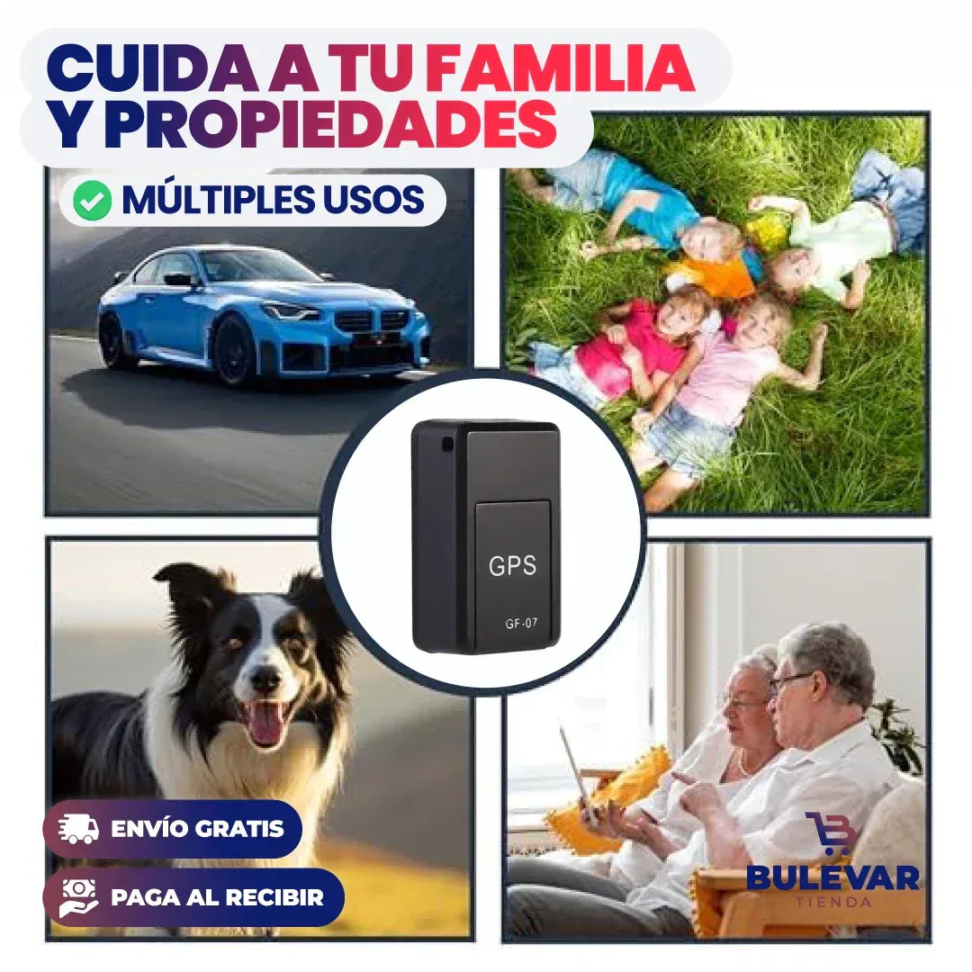 Mini Localizador Gps Localiza Todo, Sin Ser Visto + Envío Gratis