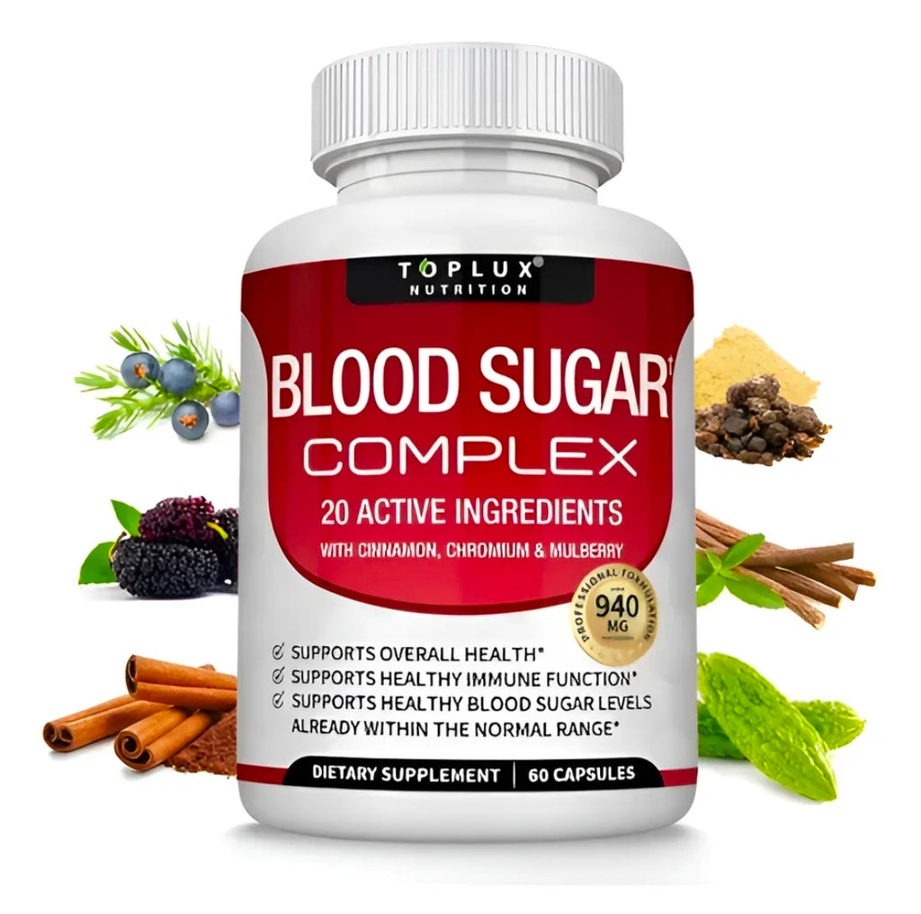 BLOOD SUGAR COMPLEX – CONTROL DEL AZUCAR EN LA SANGRE🩸 PAGUE 1 LLEVE 2