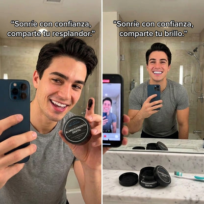 Sonrisa Natural: Blanqueador de Carbón Activado